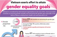 Vietnam exerts effort to attain gender equality goals