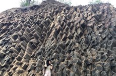 Rock formation found in Phu Yen province