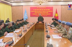 Three more Vietnamese officers to join UN peacekeeping missions