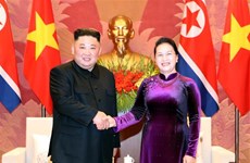 Legislative leader welcomes DPRK Chairman