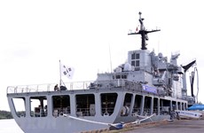 RoK’s naval training ships visit Ho Chi Minh City