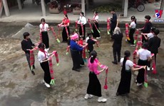 Young Thai ethnic minorities join hands to preserve “xoe” dance