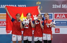 Vietnam’s “Golden Faces” at SEA Games 32