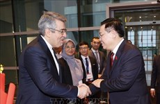  NA Chairman leaves Vietnam to attend AIPA-44, visit Indonesia, Iran