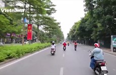 Hanoi streets are decorated to celebrate the Capital Liberation Day