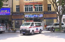 The “F0 task force” of 115 Hanoi emergency center