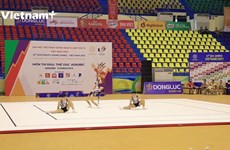 The beautiful performance that brings home a gold medal for the Vietnamese aerobic team