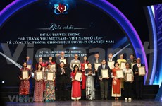 Winners of National External Information Service Awards honoured