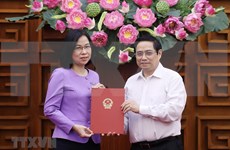 PM hands over decision appointing Vu Viet Trang VNA General Director