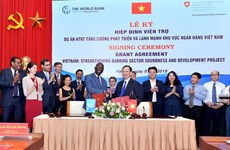 Over 2 mln USD for development of Vietnam's banking sector