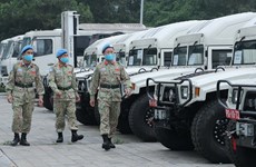 Vietnam’s equipment, supplies transport to UNISFA in first military engineering deployment