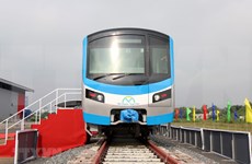 HCM City receives first train for Metro Line No. 1