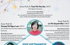 Five Vietnamese scientists among Asia's top 100
