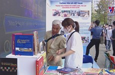 Vietnam News Agency impresses visitors to National Press Festival