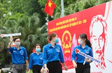 Young Vietnamese with firm belief in the Party