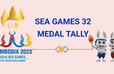 Vietnam tops SEA Games 32 medal tally