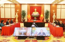 Party chief holds phone talks with Cambodian People's Party leader