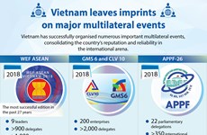 Vietnam leaves imprints on major multilateral events