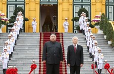 Photos of DPRK Chairman Kim Jong-un’s visit to Vietnam