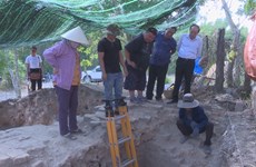 Champa culture antiques uncovered in Phu Yen province