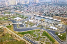 F1 circuit completed for Vietnam Grand Prix