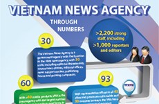 Vietnam News Agency through numbers