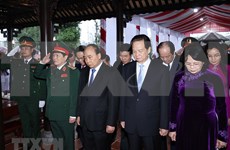 Ceremony marks 100th birth anniversary of late President Le Duc Anh