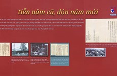 Exhibition on Tet at Royal Palace in the past