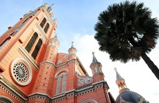 Unique “Pink church” in Ho Chi Minh City