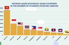 Vietnam gains benefits from students studying abroad
