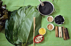 Black Chung cake: Culinary essence of Tay people in Bac Ha