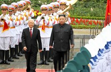 DPRK Chairman begins official visit to Vietnam