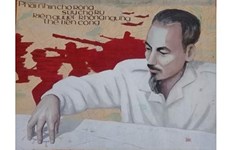 President Ho Chi Minh portrait in posters 