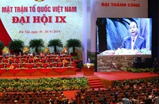 Vietnam Fatherland Front’s Ninth Congress opens in Hanoi