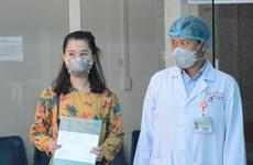 Three patients discharged from in Da Nang hospital