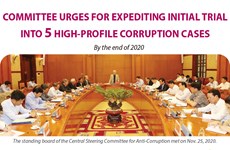 Committee urges for expediting initial trial into 5 high-profile corruption cases 