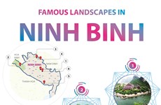 Famous landscapes in Ninh Binh
