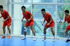 Vietnam futsal team readies for 2021 World Cup