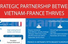 Strategic partnership between Vietnam-France thrives