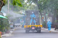 Da Nang's district disinfected amid Covid-19 outbreak 