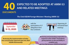 40 documents expected to be adopted at AMM-53