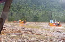 Efforts in search for Tra Leng landslide victims 