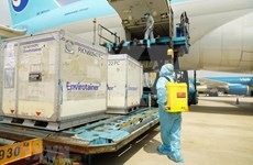 First batch of COVID-19 vaccines arrives in Vietnam