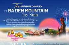 Spiritual complex on Ba Den Mountain 