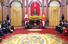 Swiss Vice President pays official visit to Vietnam