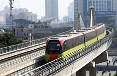 Hanoi metro trains put on trial speed run