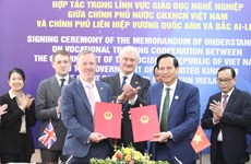 Vietnam, UK ink MOU on vocational education cooperation