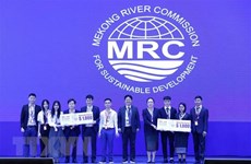 Vietnam students shine at river monitoring tech contest