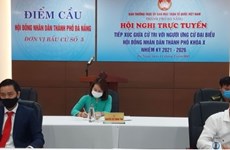 Da Nang to hold online meetings between candidates and voters