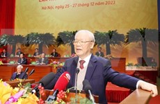 Party leader requests building strong Vietnam Farmers’ Union